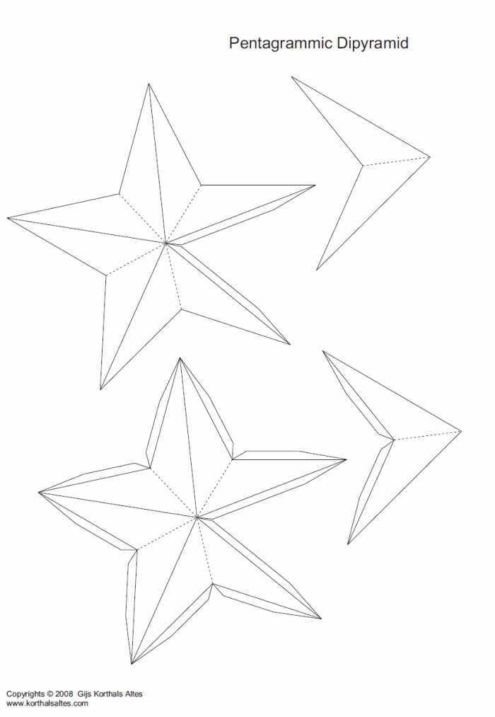 pentagram dipiramide
