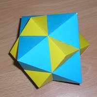 立方体与八面体组合