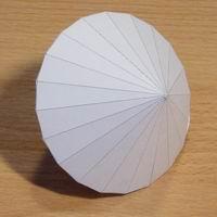 icosagonal dipyramid or tetracontahedron