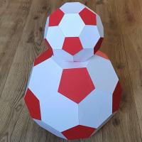 truncated icosahedron (large and extra large)
