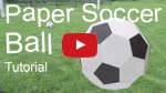 Paper Soccer Ball