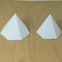 pyramide heptagonale