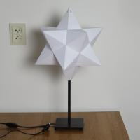 small stellated dodecahedron lampshade