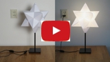 Small Stellated Dodecahedron Lampshade