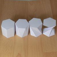 four (twisted) hexagonal prisms