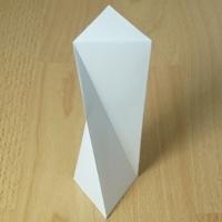 twisted triangular prism
